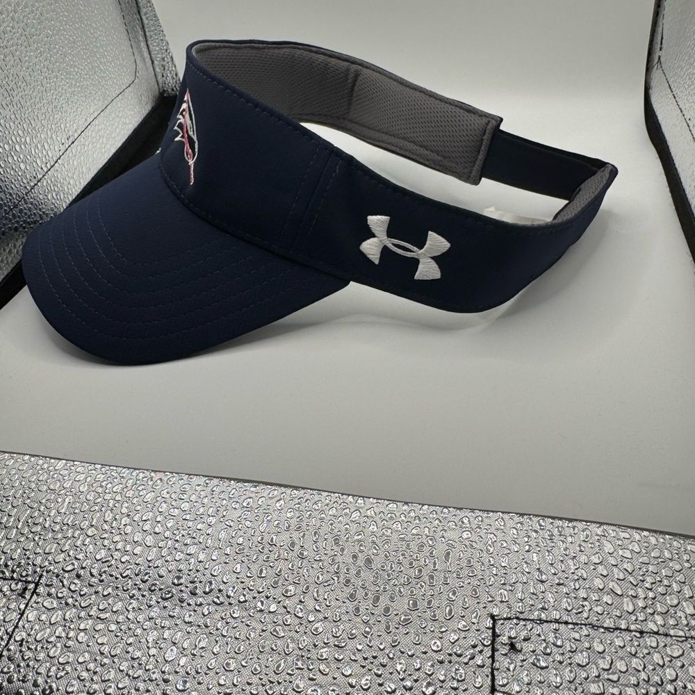 University of Arizona Under Armour Dark Blue Visor with Embroidered Design - Picture 2 of 5